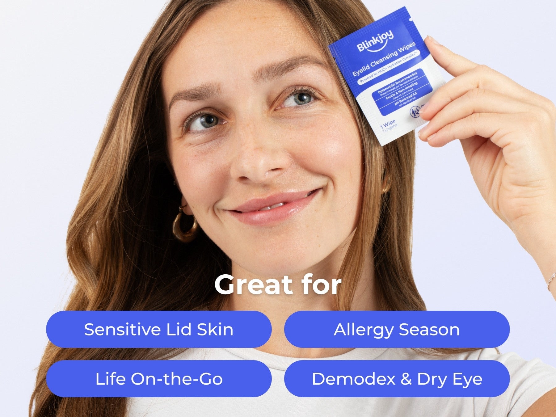 Eyelid Cleansing Wipes