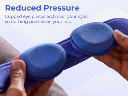 Comfortable cold eye compress for puffy eyes