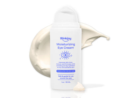 moisturizing eye cream designed for dry irritated eyes and skin